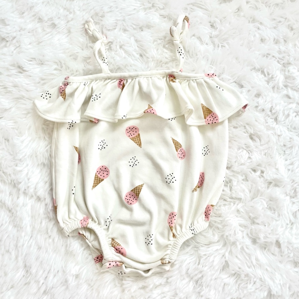 Ice cream cone onesie 3-6m